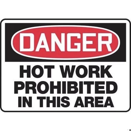 Accuform OSHA DANGER Safety Sign HOW WORK MWLD100VS MWLD100VS